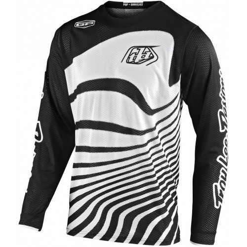 CAMISOLA TROY LEE DESIGNS 2021 GP AIR DRIFT - PRETO / BRANCO
